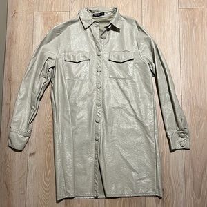 Nasty Gal Vinyl Dress